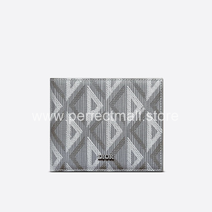 디올 CD Diamond 반지갑 그레이 2ESBH027DCO_H42E