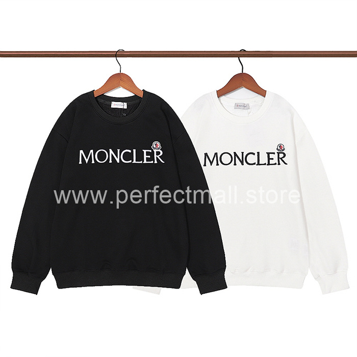 [M~3XL]몽클레어 자수 로고 맨투맨 2color