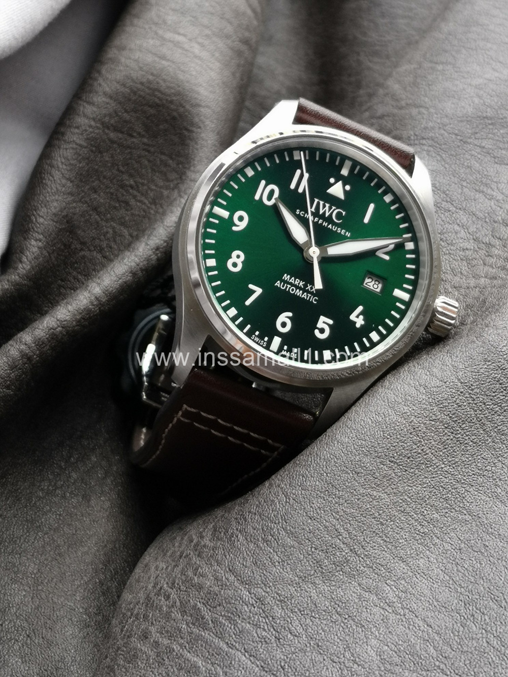 IWC 파일럿 마크 XVIII (18) 어린왕자 녹판 40mm