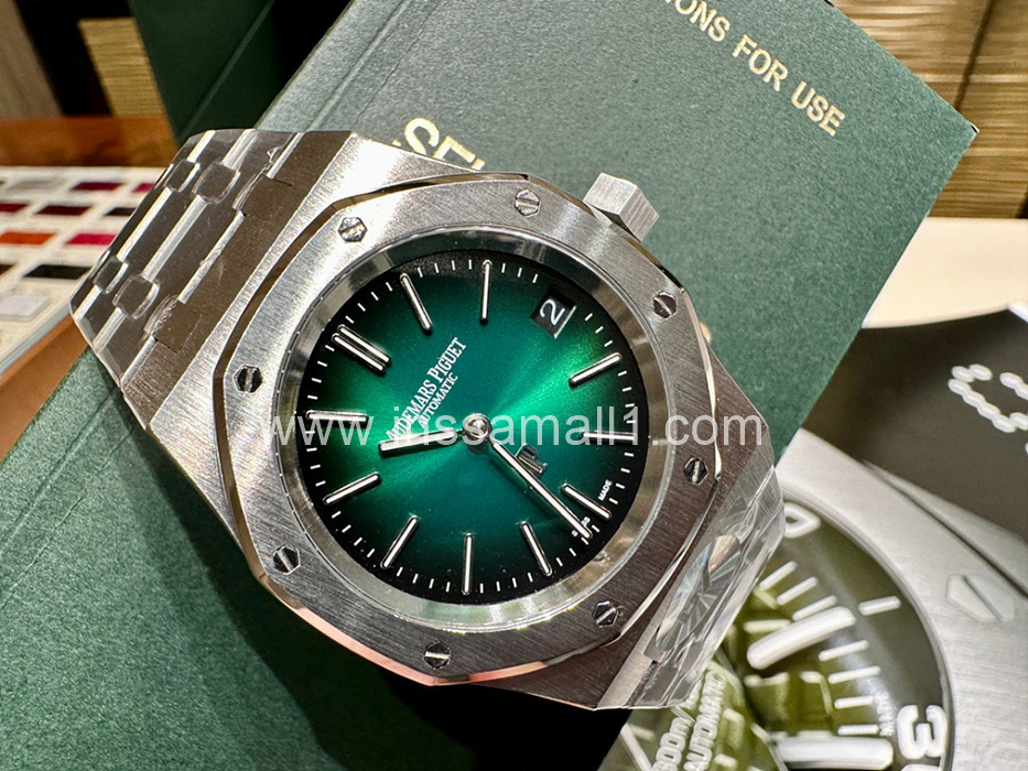 오데마피게 로열오크 15202 스틸 녹판 39mm